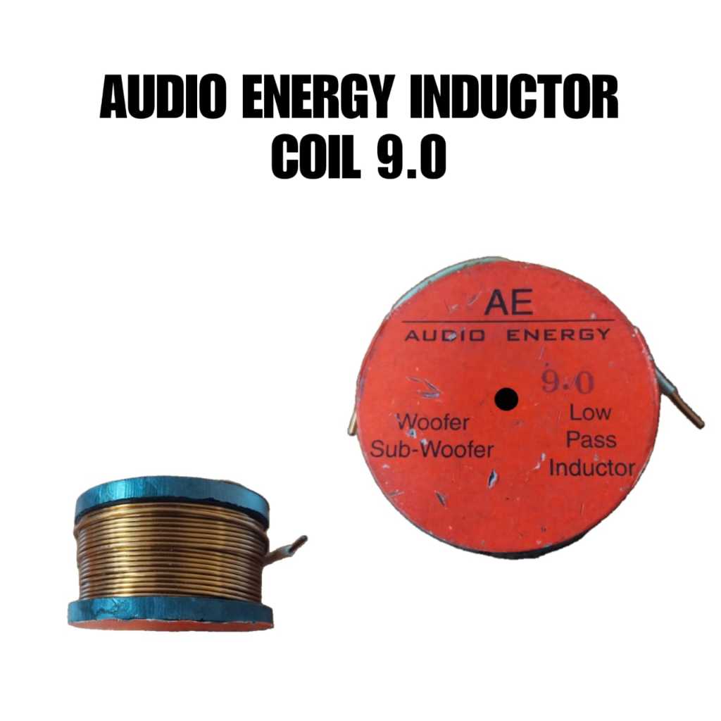 AUDIO ENERGY LOW PASS INDUCTOR COIL WOOFER / SUB-WOOFER 9.0
