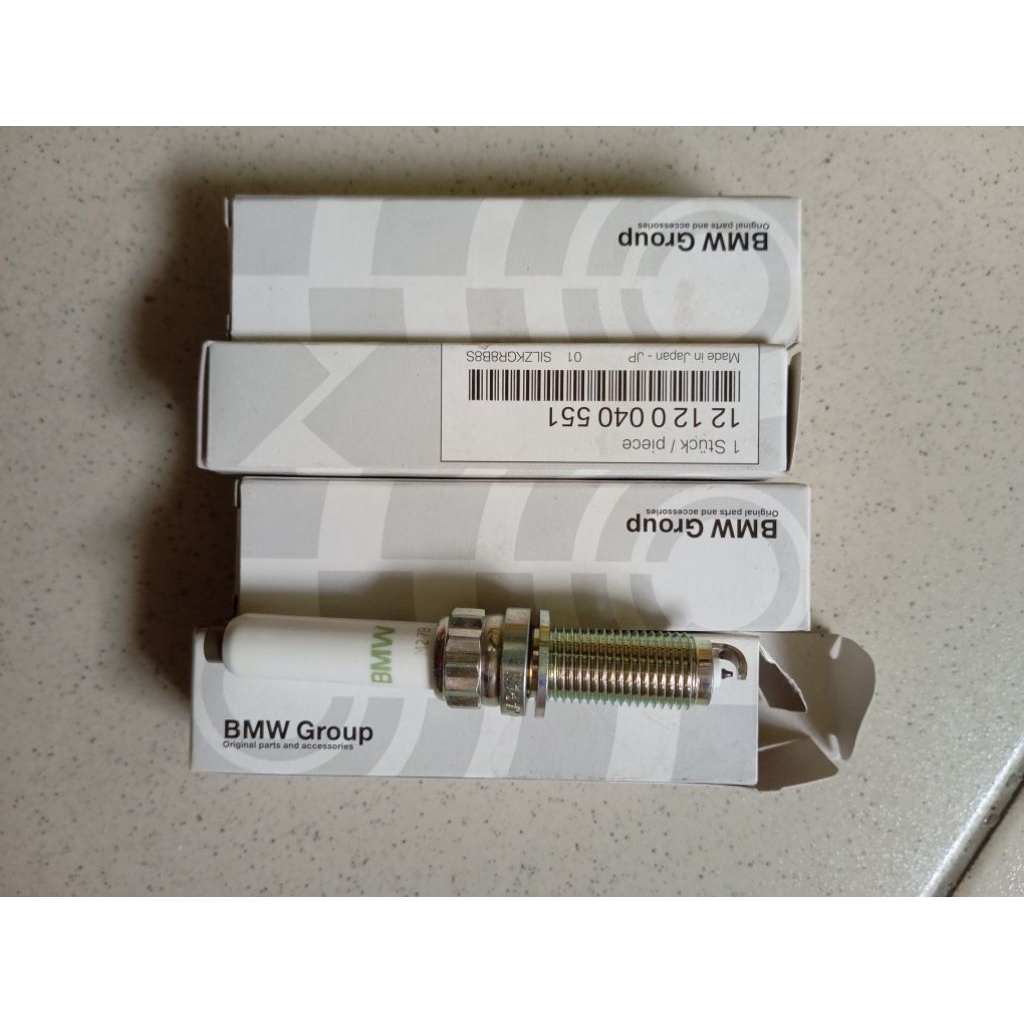 SPARK PLUG BMW SPARK PLUG 12120040551 สําหรับ BMW B48 ENGINE SERIES ราคาสําหรับ (1 ชิ้น)