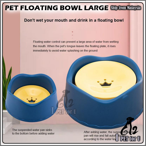 Pet Water Feeder Bowl ชามอาหารแมว CANDY COLOUR Eco PP