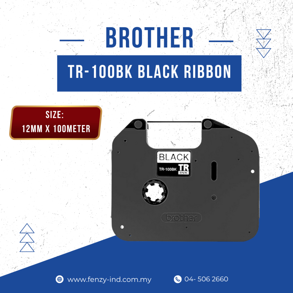 Brother TR-100BK ริบบิ้นสีดํา