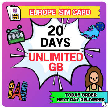 J Travel UK EUROPE ซิมการ์ด Vodafone ตุรกีสวิตเซอร์แลนด์ Travel Prepaid SIM 欧上网卡 ยุโรป Simkad
