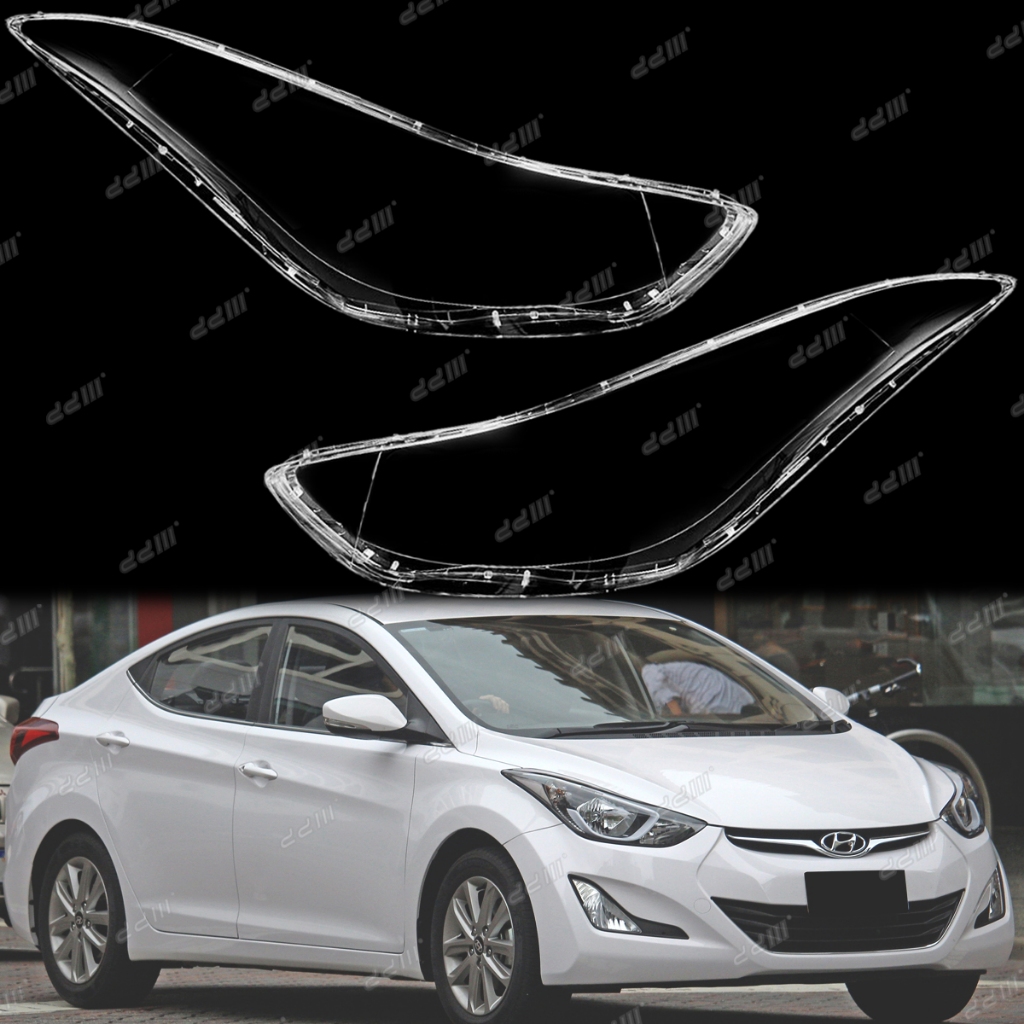 Hyundai Elantra 12 13 14 15 16 HEADLAMP COVER / HEADLIGHT LENS COVER / HEADLAMP LENS Elantra MD 2011