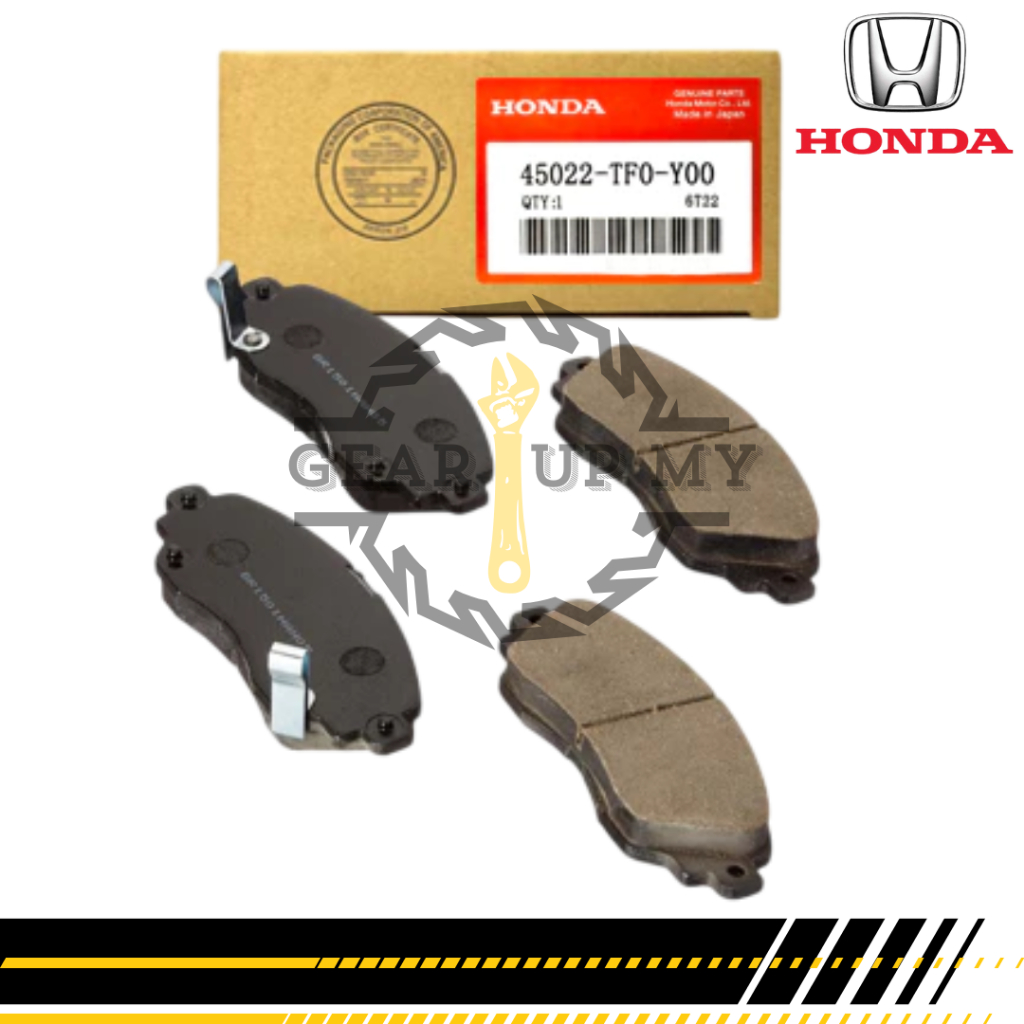 Honda City /Jazz / CRZ / Freed / Civic / Insight Hybrid - Honda OEM ผ้าเบรคหน้าและหลัง