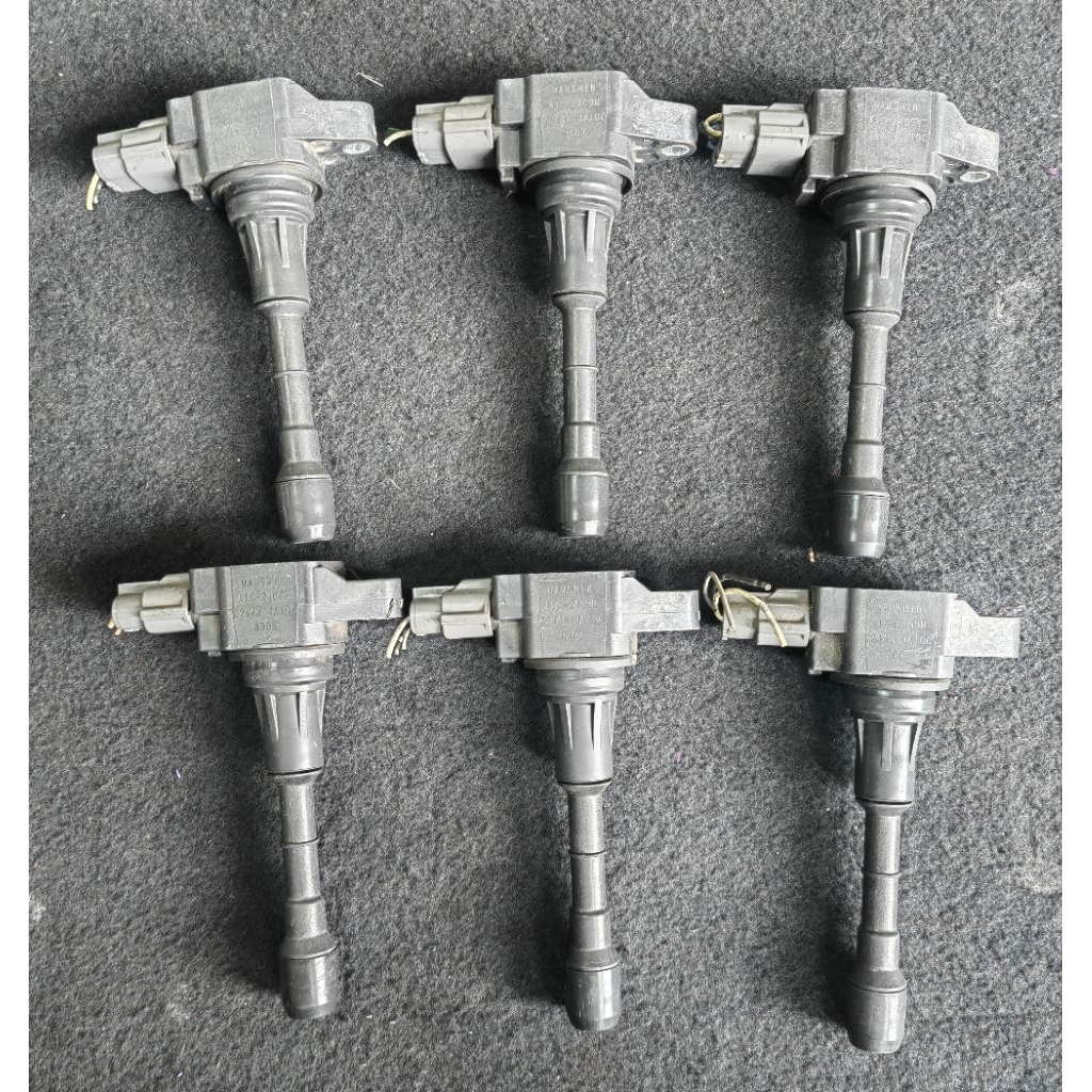 NISSAN V6 COIL PLUG สําหรับ MURANO 3.5 /ELGRAND E52 V6 / TEANA J32 COIL PLUG ASIC-2409N ที่ใช้จากญี่