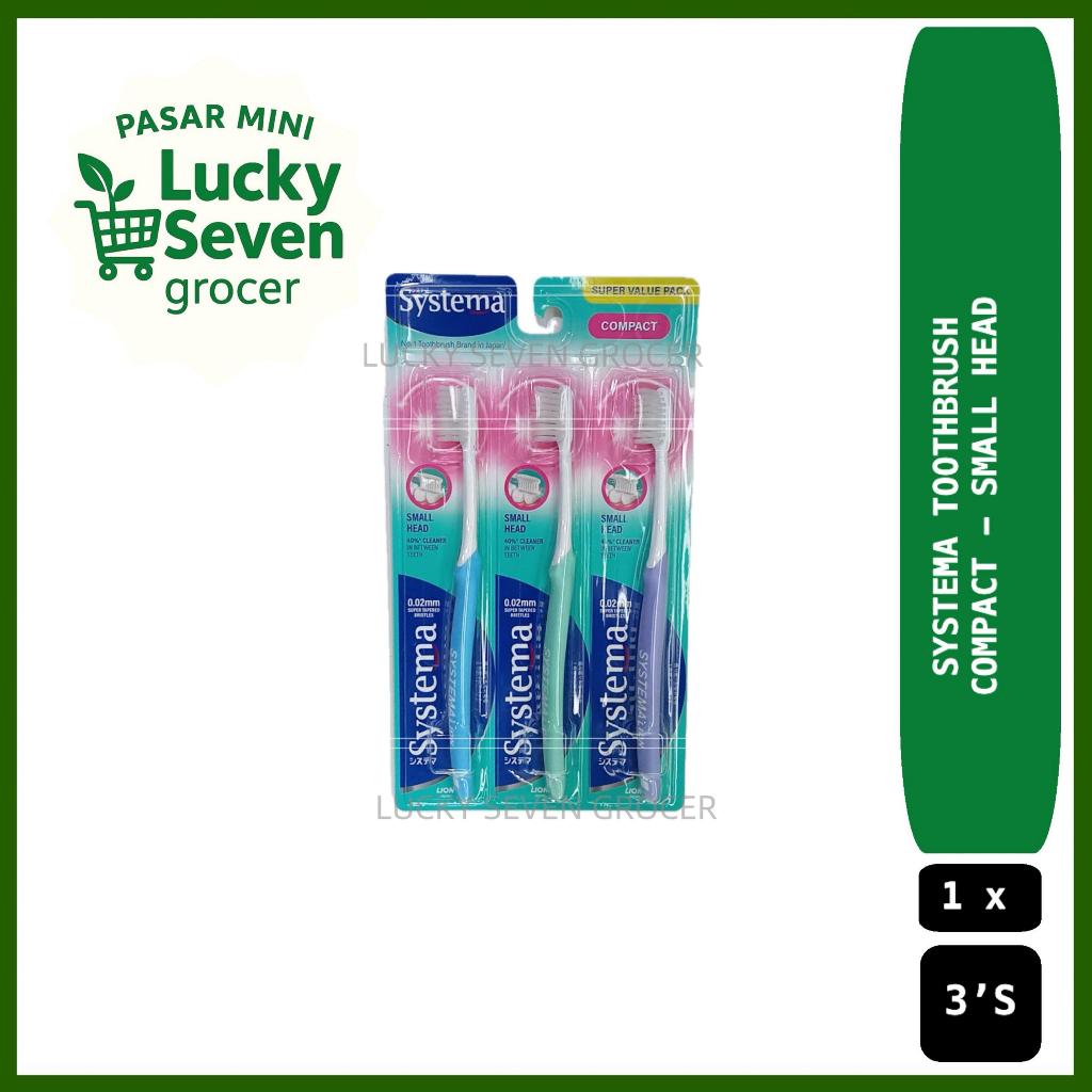 Systema แปรงสีฟัน คอมฟอร์ท - หัวเล็ก ซุปเปอร์ แวลู แพ็ค 3s