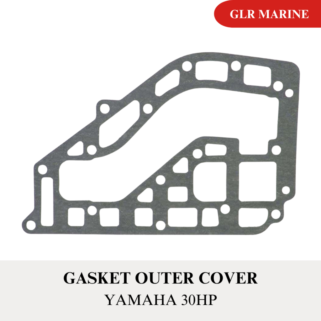 YAMAHA 30HP GASKET OUTER COVER 2-STOKE OUTBOARD SPAREPARTS GLR MARINE 6K8-41124