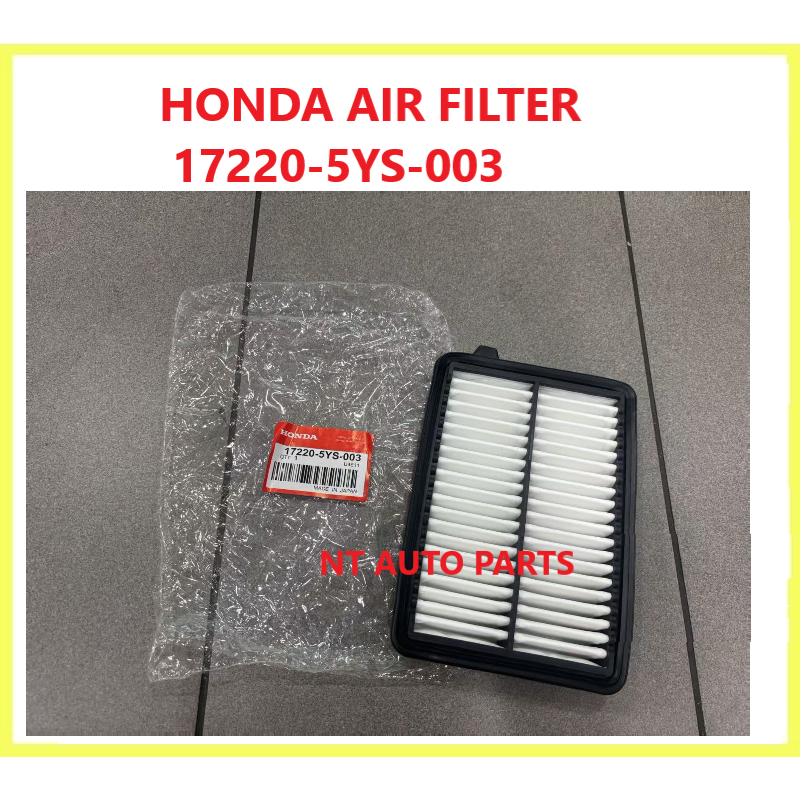 HONDA AIR FILTER 17220-5YS-003 HONDA ( !!!ไม่เทอร์โบ!!! ) N-BOX JF3,JF4 N-ONE JG3,JG4 N-WGN JH3,JH4 