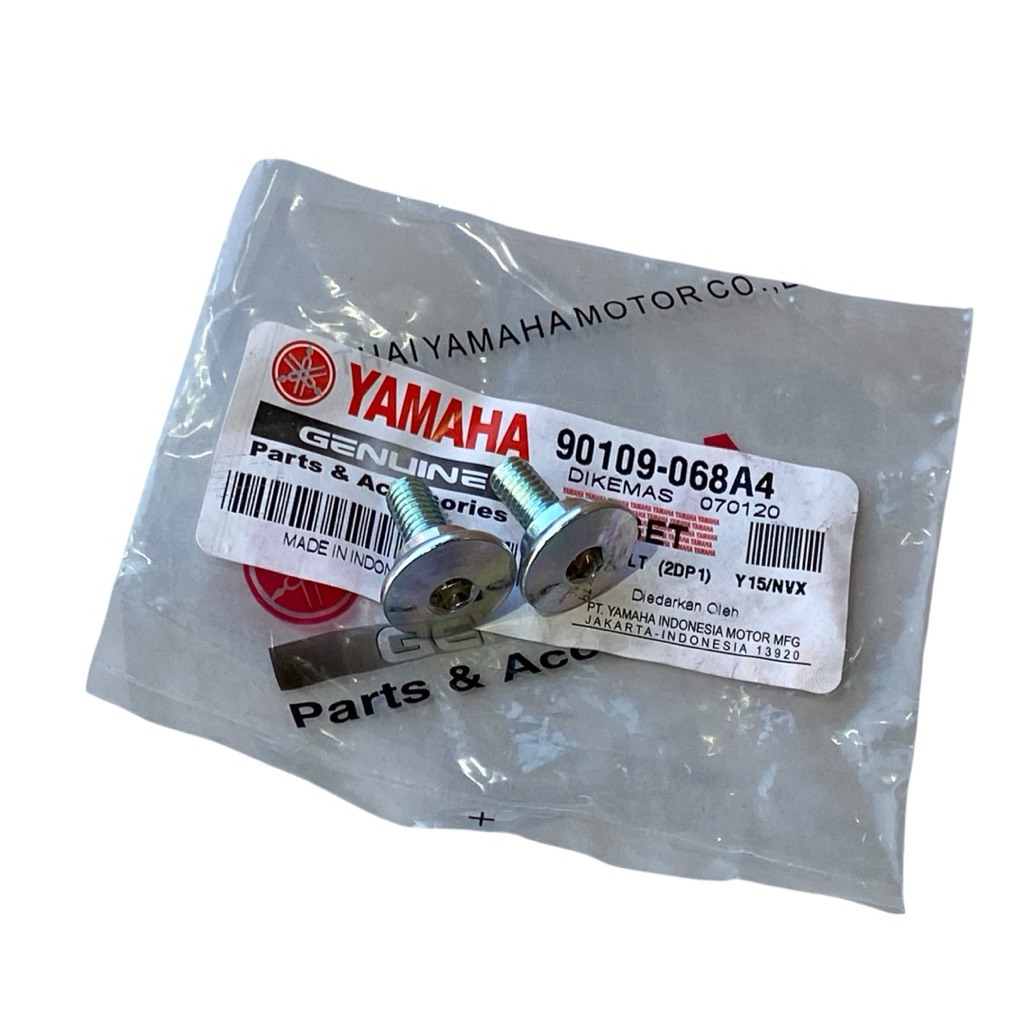 Y15ZR V2 NVX NVX155 SKRU MUDGUARD DEPAN FRONT FENDER SCREW (ชุด) 90109-068A4