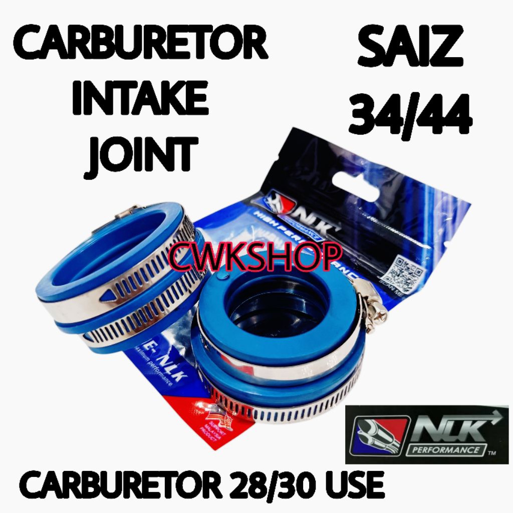 NLK CARBURETOR TAKE JOINT 34/44MM NLK PERFORMANCE
