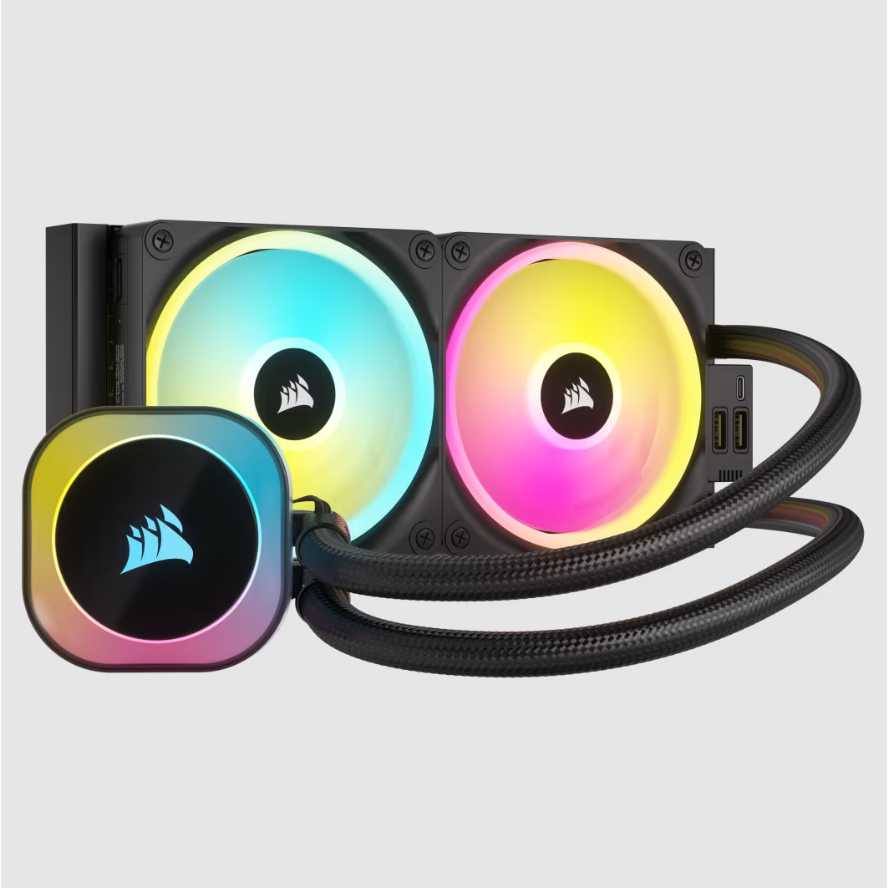 CORSAIR iCUE LINK H100i / H150i RGB AIO คูลเลอร์ซีพียูเหลว