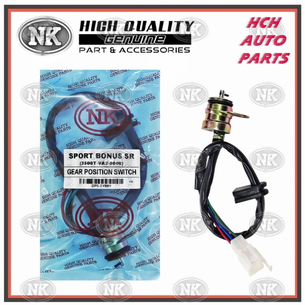 GEAR POSITION (NEUTRAL) SWITCH - SYM - SPORT BONUS SR/ BONUS 110/ E BONUS/ 110SR/ 115SR - 3500T-VA2-