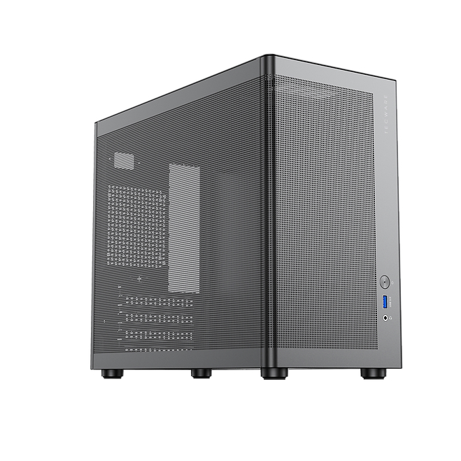 TECWARE Fusion Air M2 / AIR 2 BLACK Hybrid Small Form Factor Chassis Matx Case
