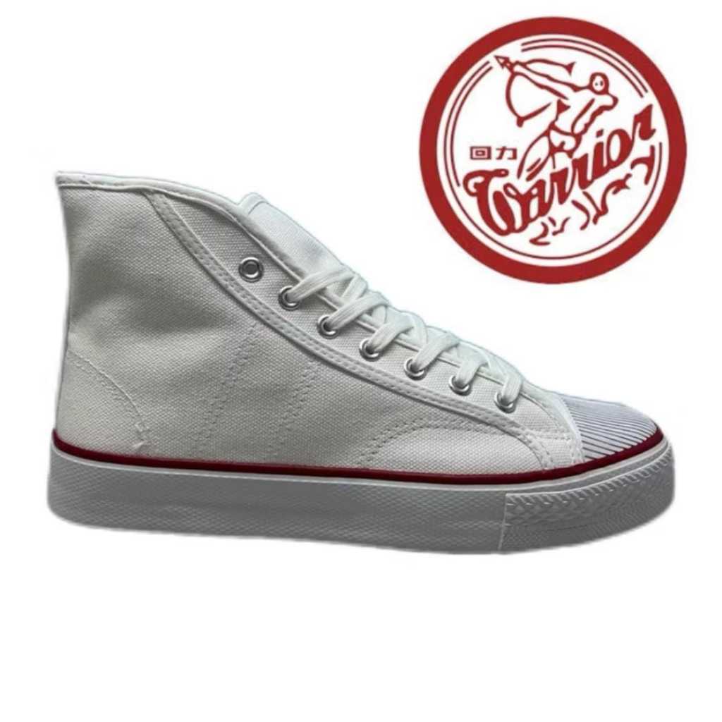 [ขนาด 39-44] The Warrior Classic High Cut Kasut Tak Kasut Sepak Tak Hitam The Warrior รองเท้าลําลองสีดํา - รูปที่ 5