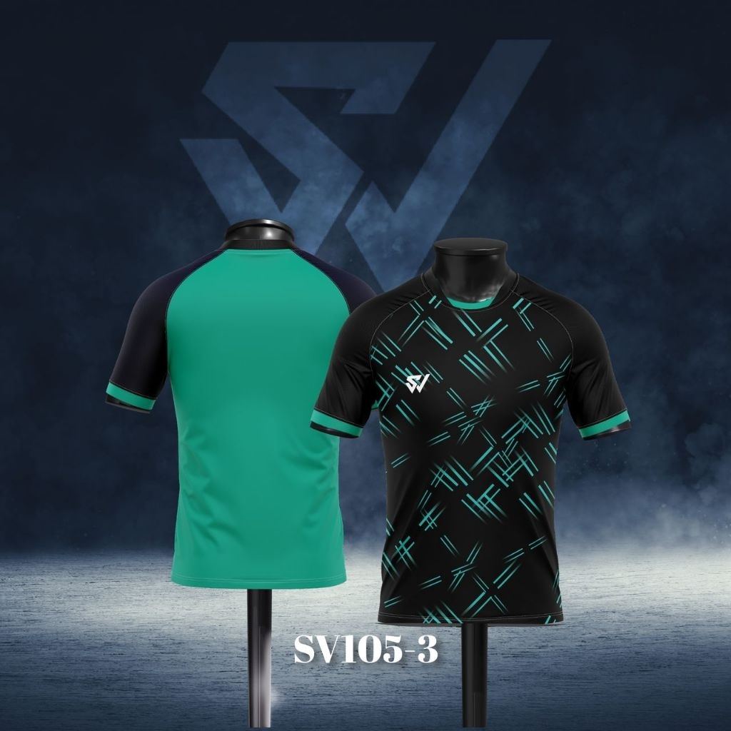 *SV105 JERSEY SV ดีไซน์ใหม่ /JERSEY EKSKLUSHIF/JERSI SUKAN /JERSEY TEAM/JERSI BOLA /JERSI FUTSAL