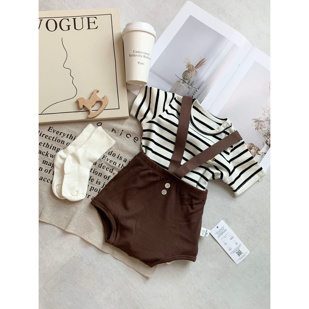 J472 Baby Overall Romper MAR 背带重裤