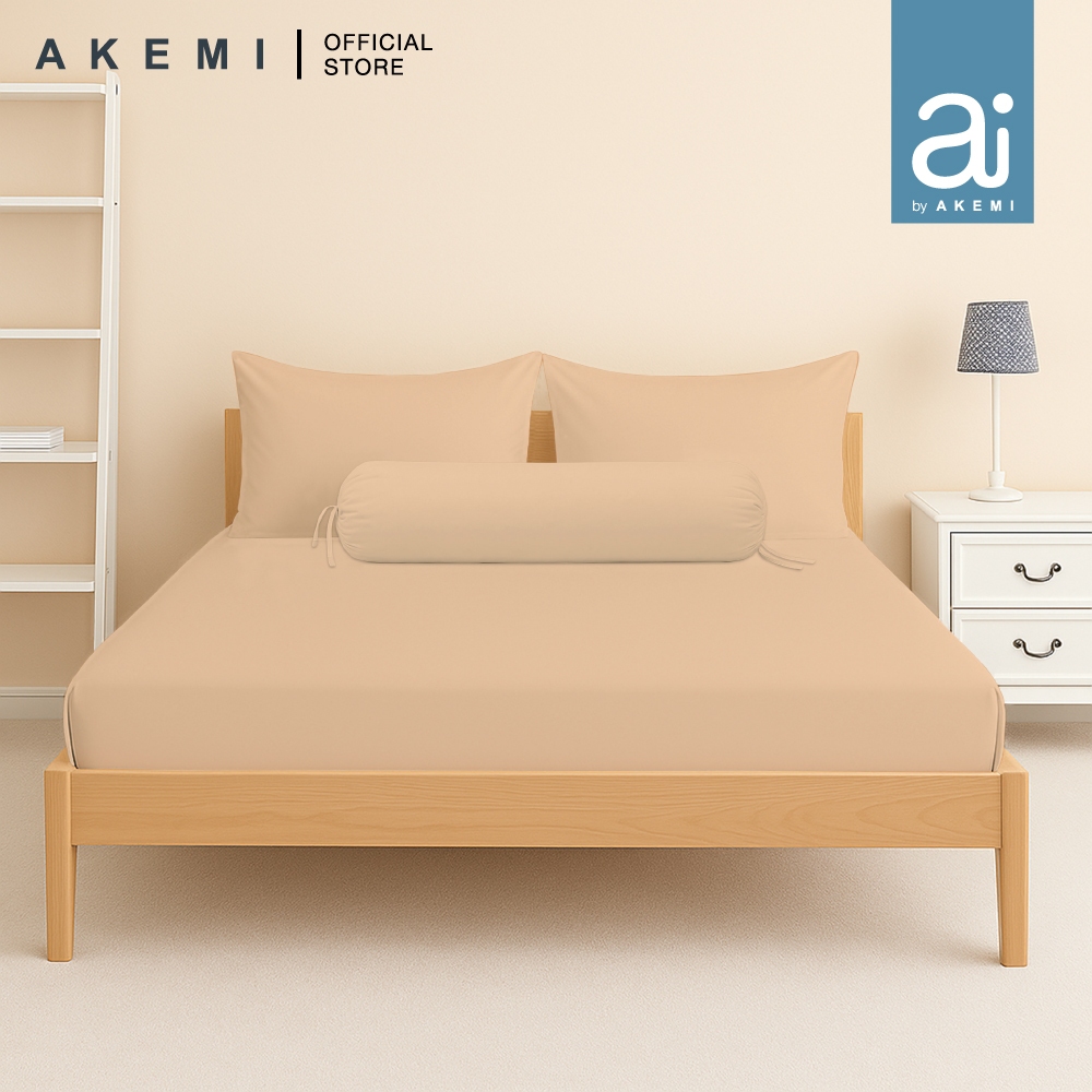 Ai by AKEMI ColourJoy Collection ชุดผ้าปูที่นอน 100% MicroXT 650TC (Queen)