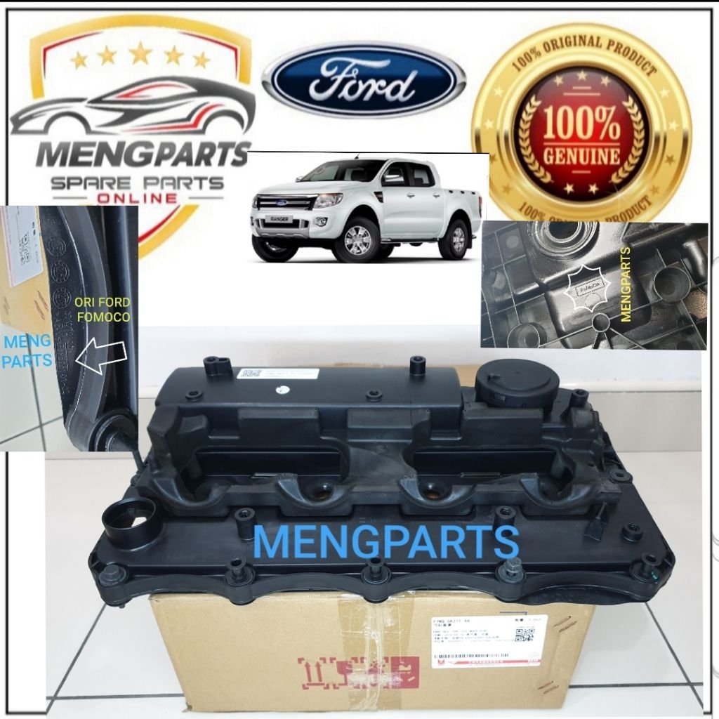 JMC FORD RANGER T6 & T7 2.2cc 2012Y-2018Y ฝาครอบวาล์ว ASSY พร้อมซีล P2WQ-6K-271AA-JMC
