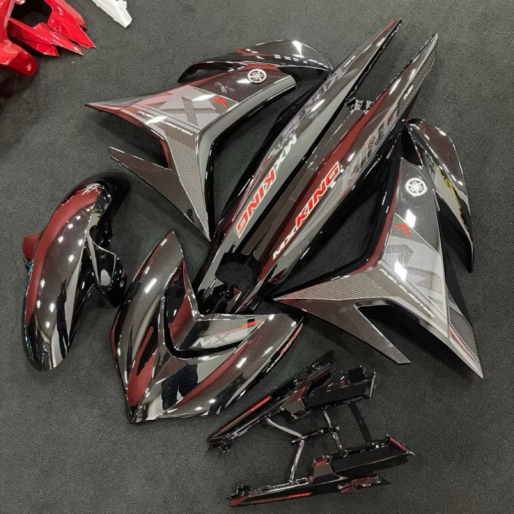 ฝาครอบชุด MX KING HITAM Y15 V1 V2 MX KING HITAM