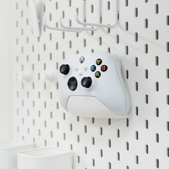 IKEA Skadis Pegboard Controller Xbox Stand
