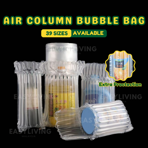 1PCS Air Bubble ป้องกันเบาะกระเป๋าคอลัมน์พองกระเป๋าสําหรับบรรจุภัณฑ์ 气泡袋充袋