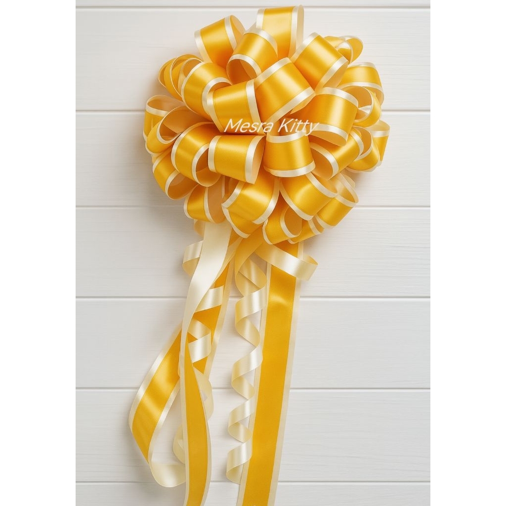 Seed Seed Seed Seed Seed Seed (UPGRADE) 2 ชั้นริบบิ้น Flower Ball ตัดสําหรับพิธีเปิดแกรนด์