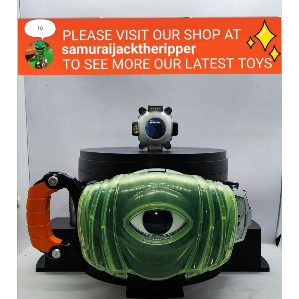 *เข็มขัด henshin rider ghost DX พร้อม eyecon DX spectre eyecon*