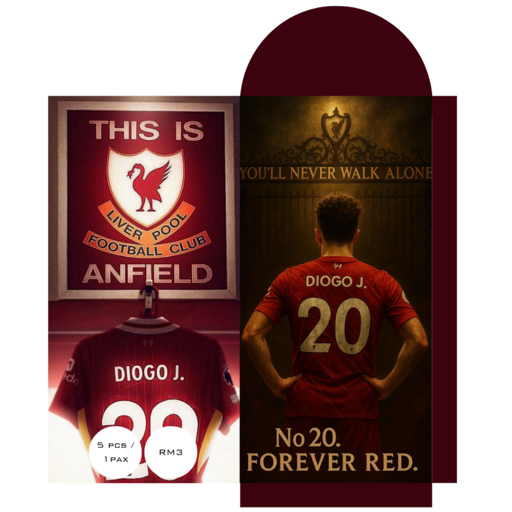 Sampul Raya / Angpao Liverpool Player_Diogo Jota