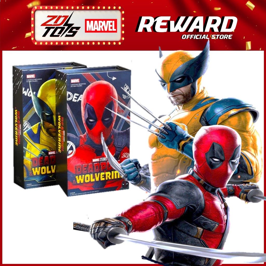 ZD TOYS Marvel Studios 1/10 ภาพยนตร์ Deadpool & Wolverine