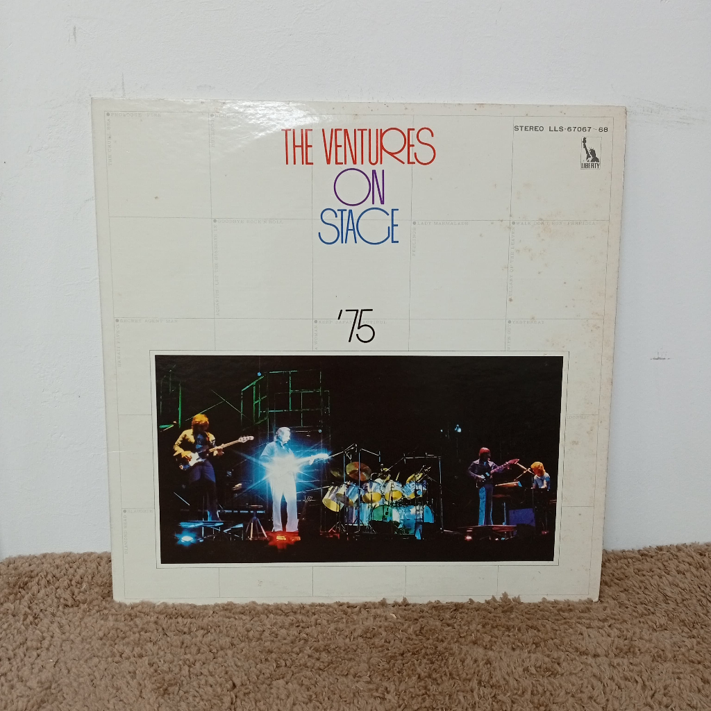 CC44-51 2LP TERPAKAI [ อนาคตบนเวที 75 ] ใช้แล้ว 2LP < NM >