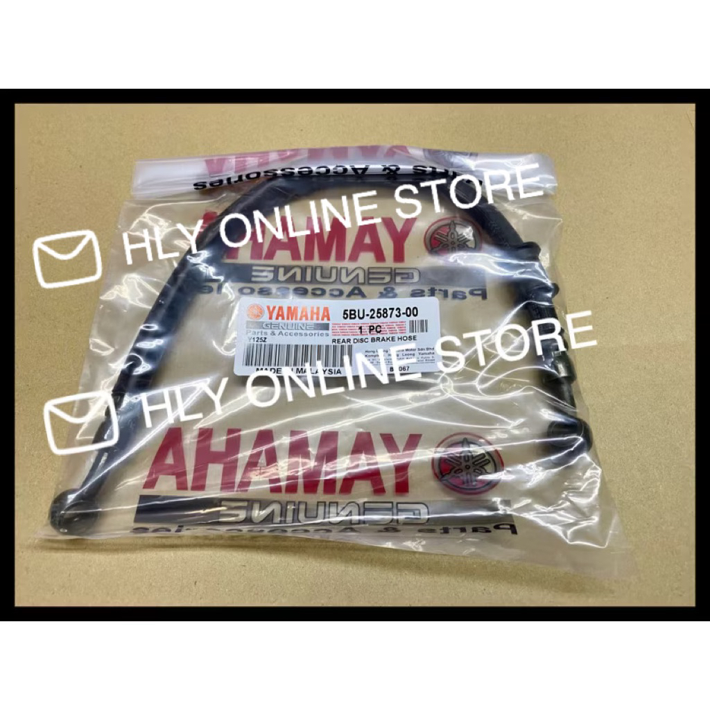 ท่อดิสก์เบรกหน้า/หลัง YAMAHA 125Z 125ZR Y125 Y125Z Y125ZR 125 ดิสก์ Brek Hos Paip ท่อ Depan / Belaka