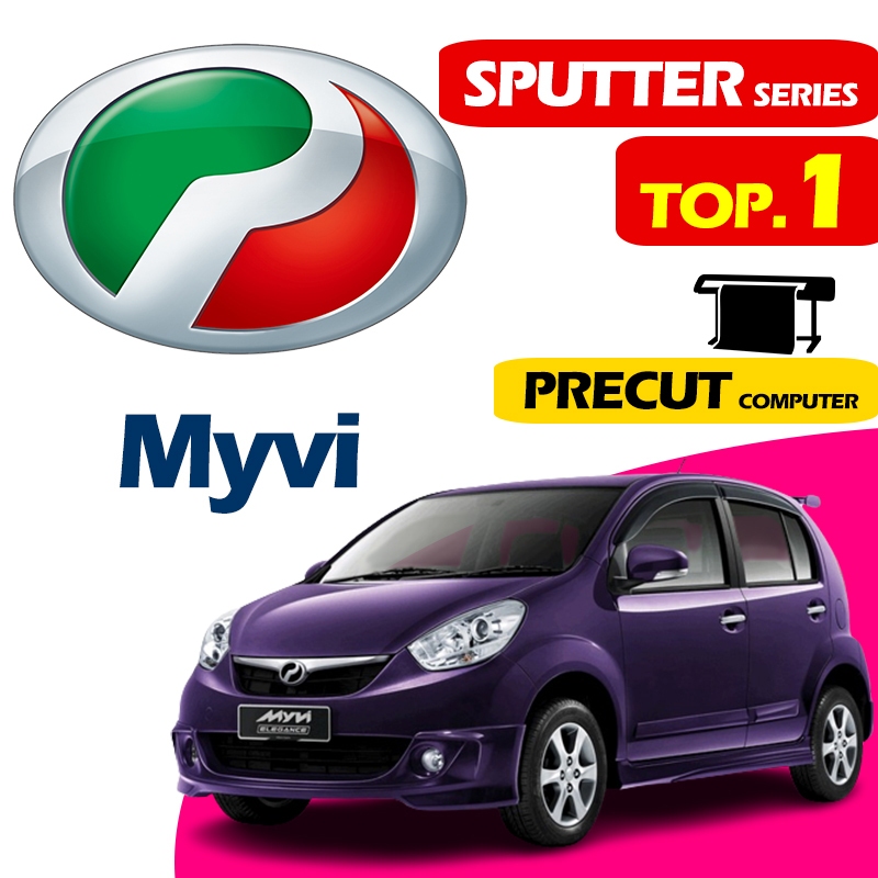 PERODUA Myvi 2011 (Nano ceramic sputter HD IR99) PRECUT car ทินท์ kereta UV ฟิล์มกระจก 99%