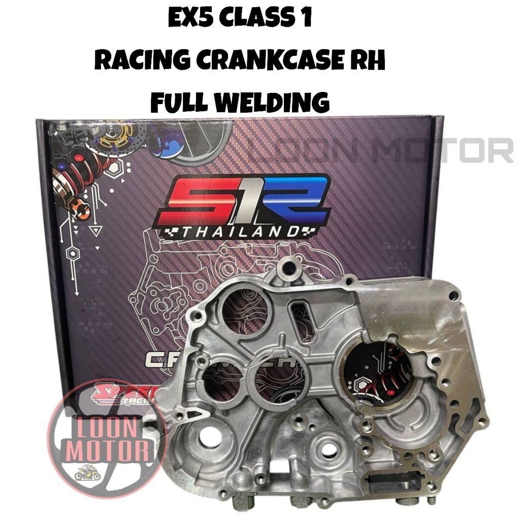 EX5 CLASS 1 RACING ENGINE CRANKCASE RH WELDING S1R RACING