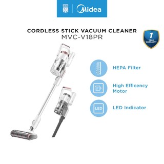 Midea MVC-V18PR 2 In 1 Cordless Vacuum Cleaner With 350W BLDC Motor