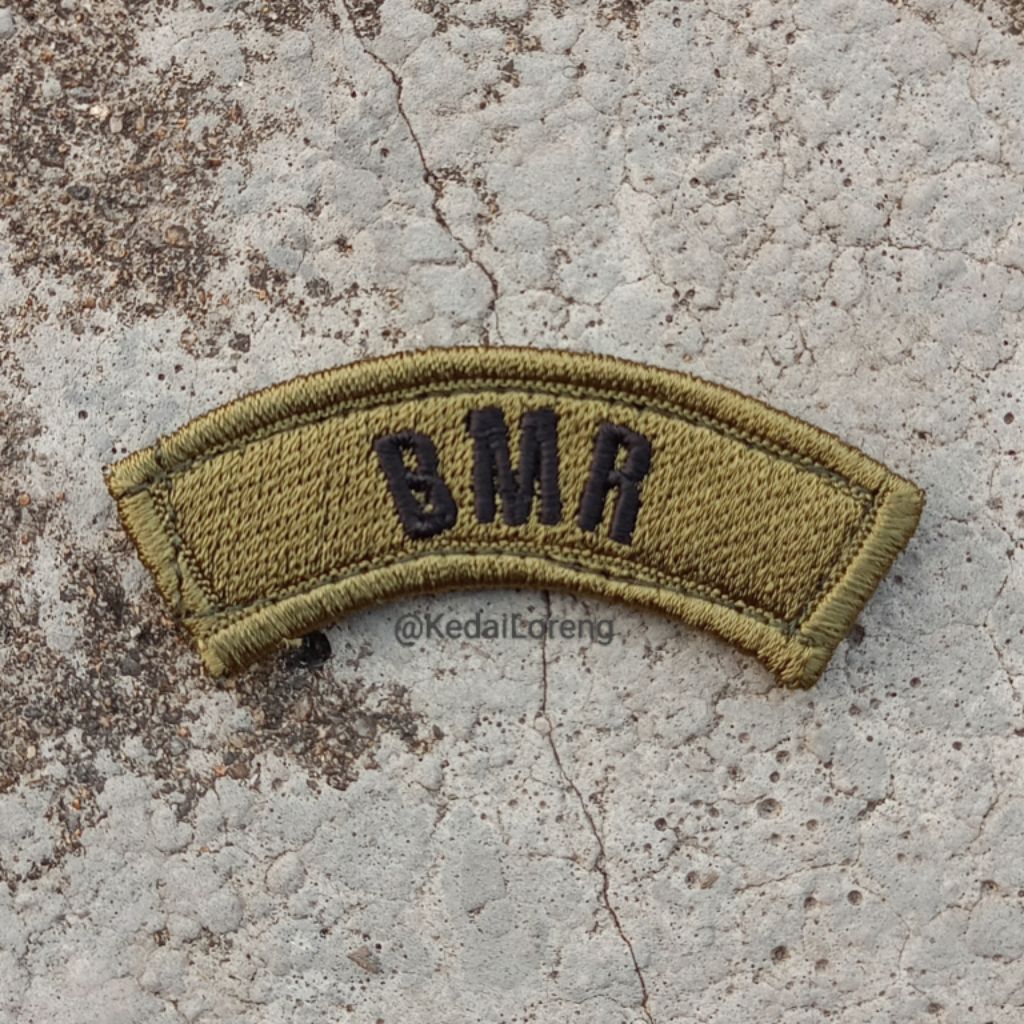 X A30000 แท็บปักแพทช์ BMR