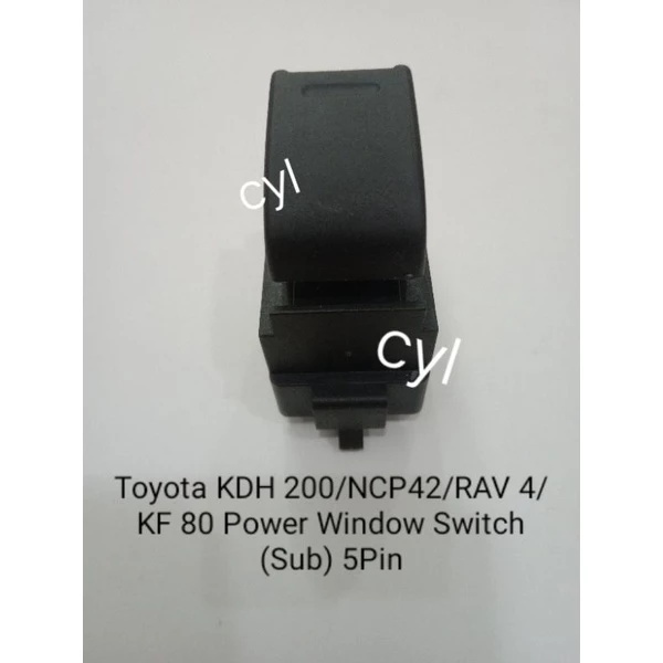 T/Y KDH 200/NCP42/RAV4/ AE101/ACR30 สวิตช์กระจกไฟฟ้า (Sub) 5Pin
