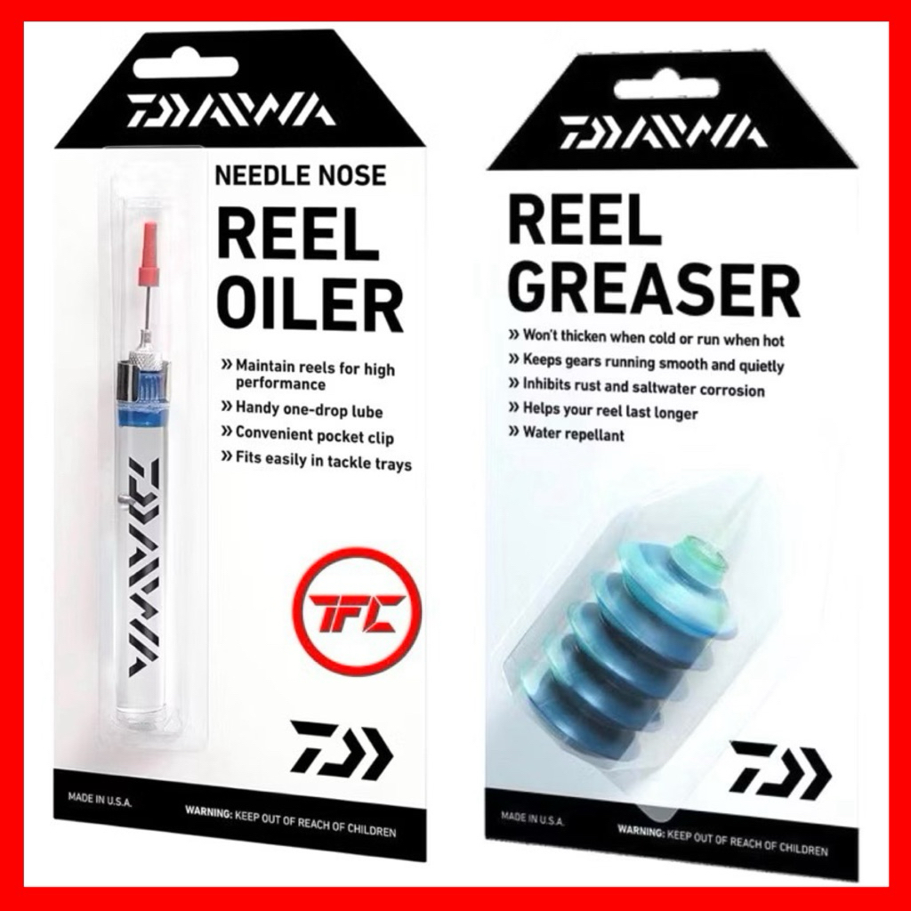DAIWA Needle Nose Reel Oiler / Reel Greaser Oil Grease Service Repair Fishing Reel