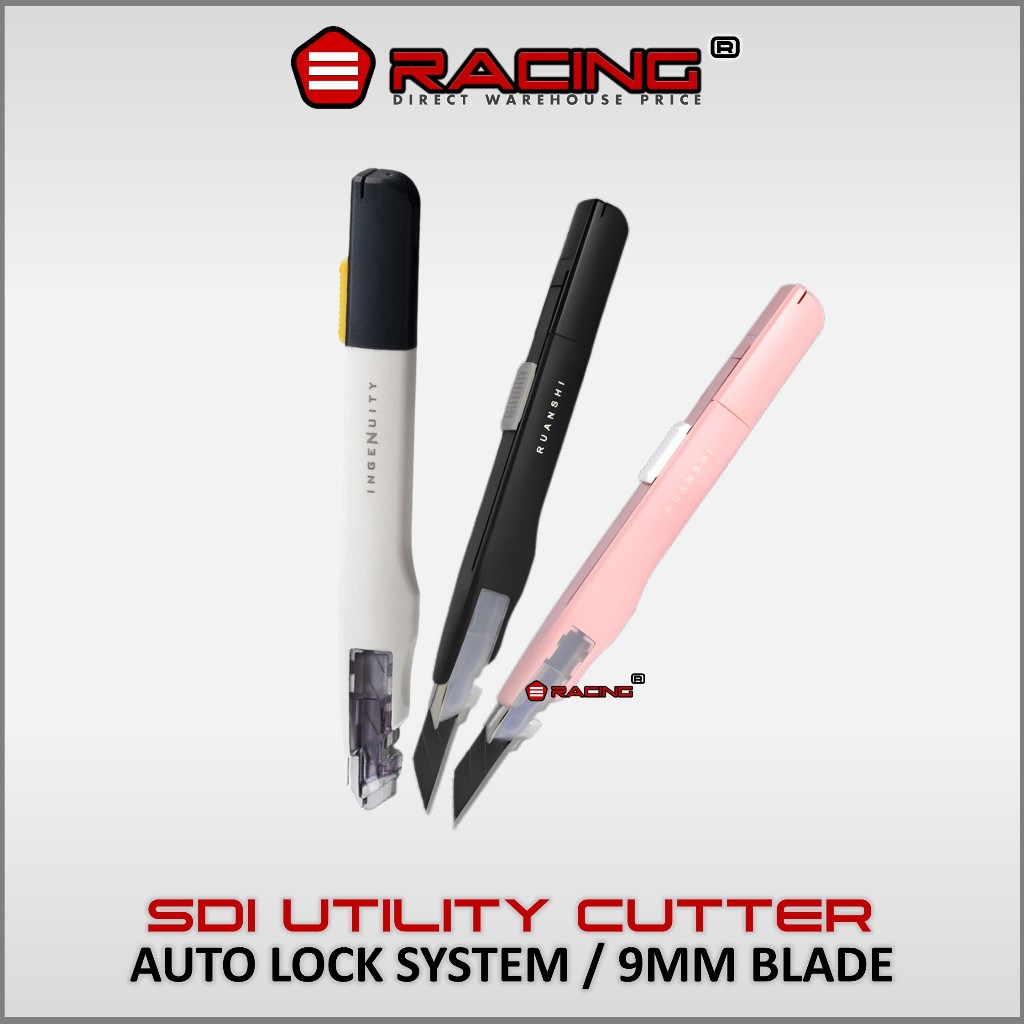 SDI Ingenuity 9mm 30° เครื่องตัดมีดยูทิลิตี้ที่มีความแม่นยํา – สีขาว 0443C / 0443C-K / 0443C-A