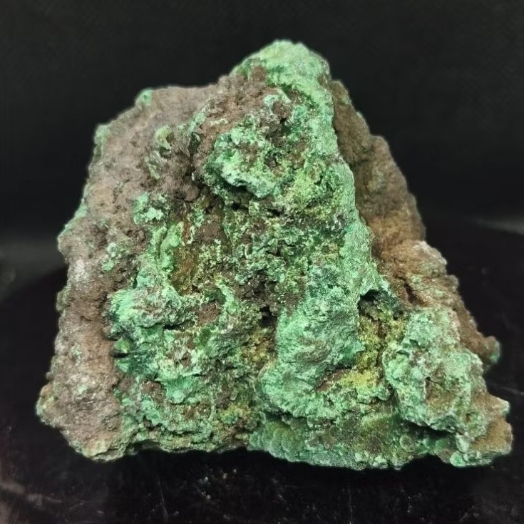 Malachite ตัวอย่างหินดิบคริสตัลธรรมชาติ C09