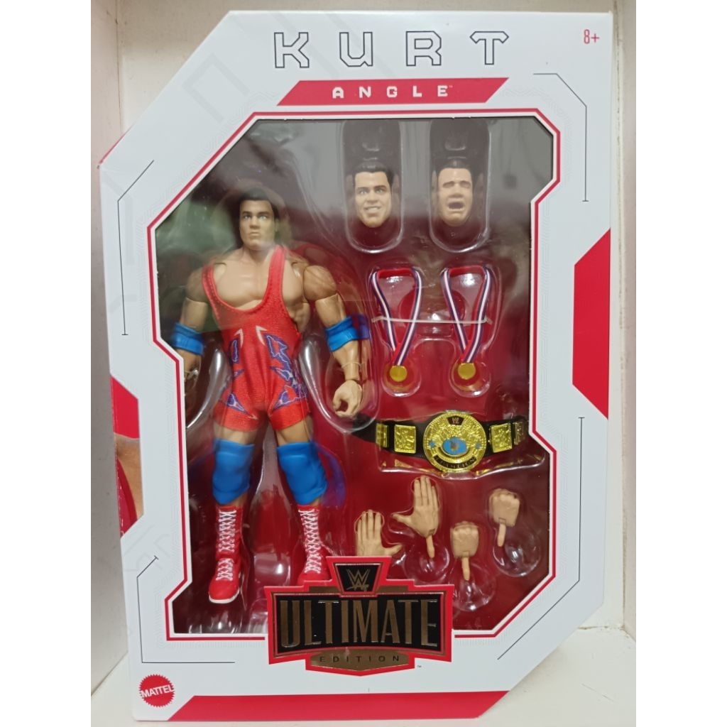 Mattel WWE Ultimate Edition Kurt Angle Wrestling Action Figure