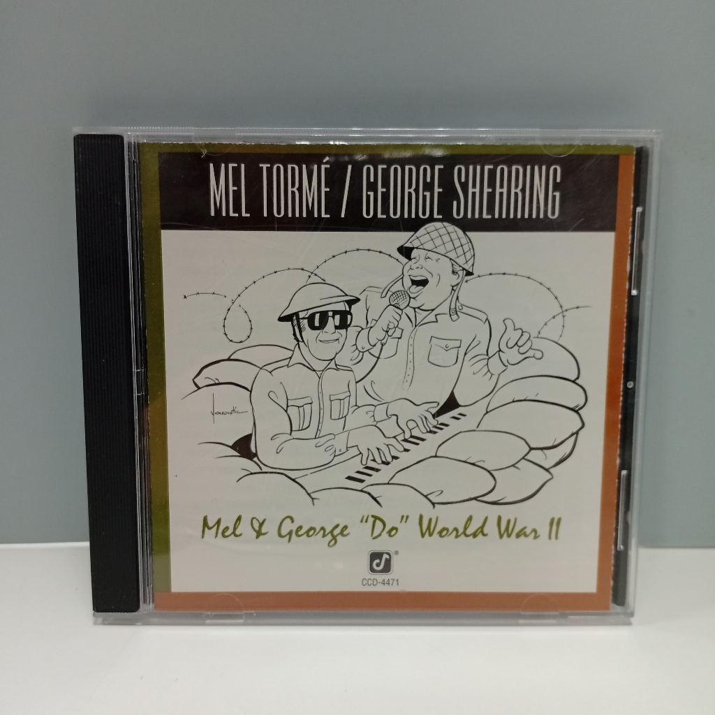 U291-2 CD TERPAKAI [ MEL TORME / GEORGE SHEARING - MEL & GEORGE "DO" WORLD WAR II ] ซีดี U291-2