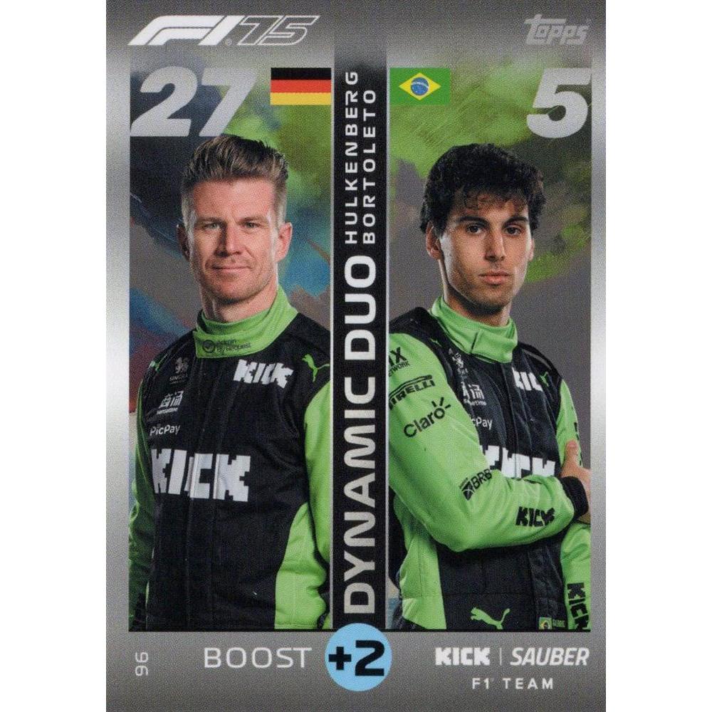 การ์ดฐานทีม Kick Sauber Topps Turbo Attax 2025 F1