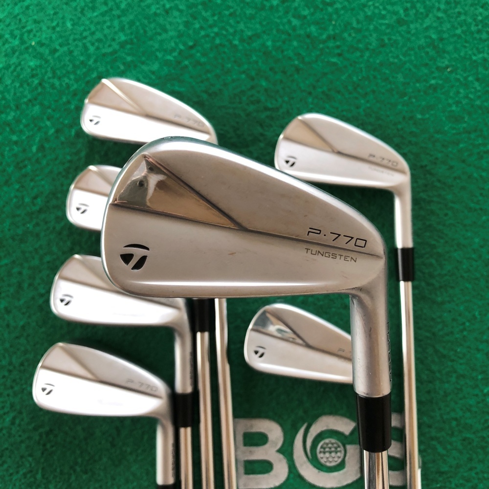 🇯🇵TaylorMade P770 2023 เตารีดชุด 4-9,P Dynamic Gold EX TOUR ISSUE FlexS200 มือสอง