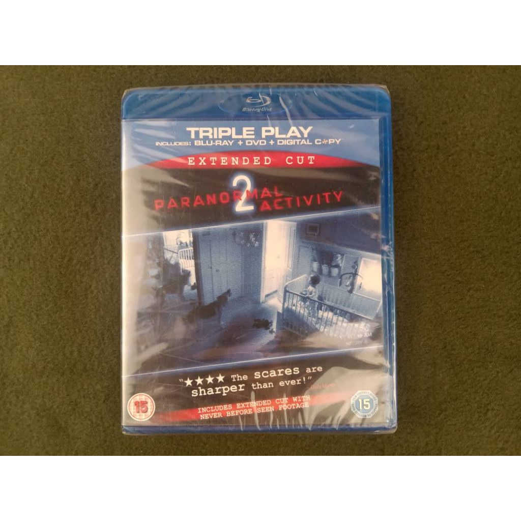 BLU-RAY PARANORMAL ACTIVITY 2 NEW SEALED