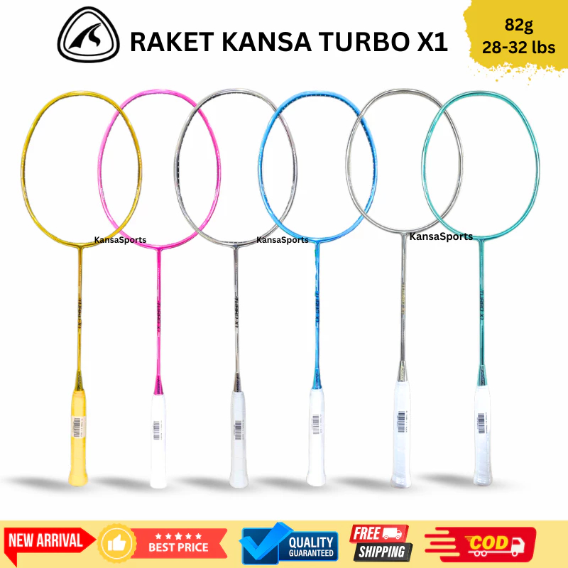 KASA TURBO X1 CHROME 4U BADMINTON CKET