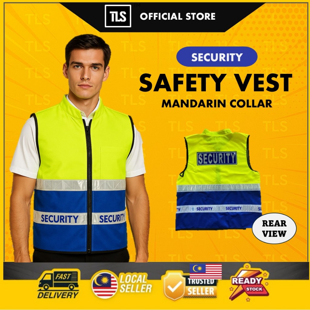 เสื้อกั๊กนิรภัย TLS/เสื้อกั๊กกางเกง/เสื้อกั๊กเรืองแสง/VEST SECURITY/REFLECTIVE VEST SECURITY