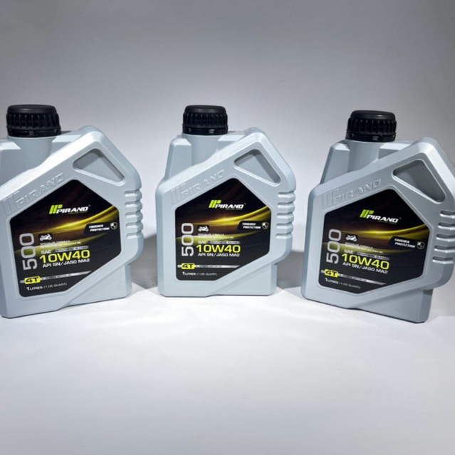ฟรี LC135 กรองน้ํามัน PIRANO P500 10W40 P505 15W50 กึ่งสังเคราะห์ 4T น้ํามันรถจักรยานยนต์ API SN MA2