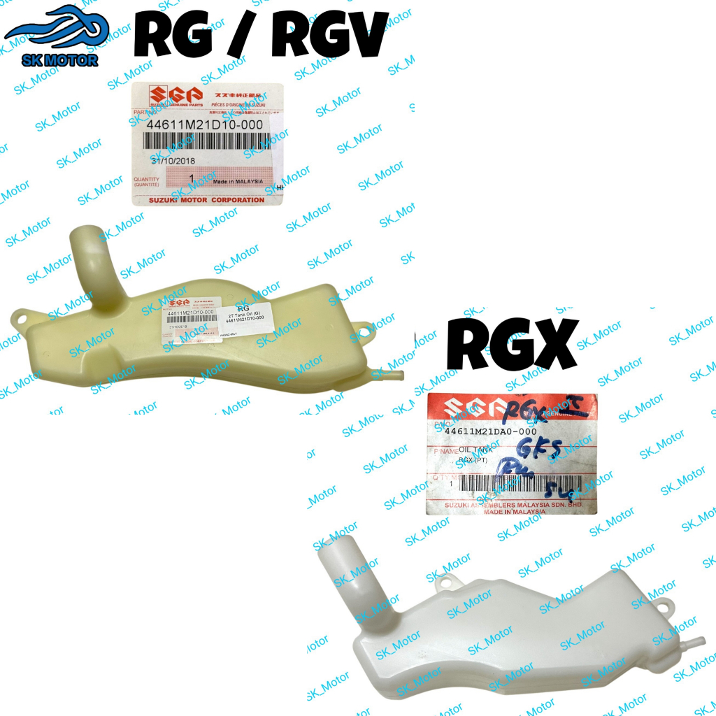 Suzuki RG110 RG 110 RGV120 RGV 120 / RGX 2T ถัง / ถังน้ํามัน / 2T Tong Tangki 44611M21D10-000 44611M