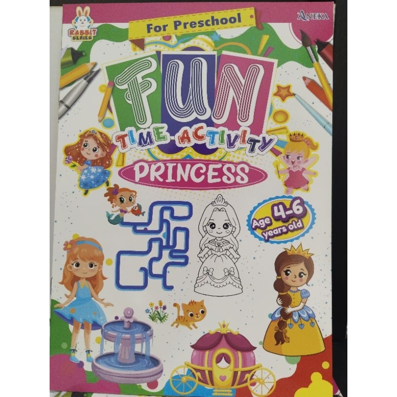 สําหรับ PRESCHOOL FUN ACTIVITIES PRINCESS AGE 4-6