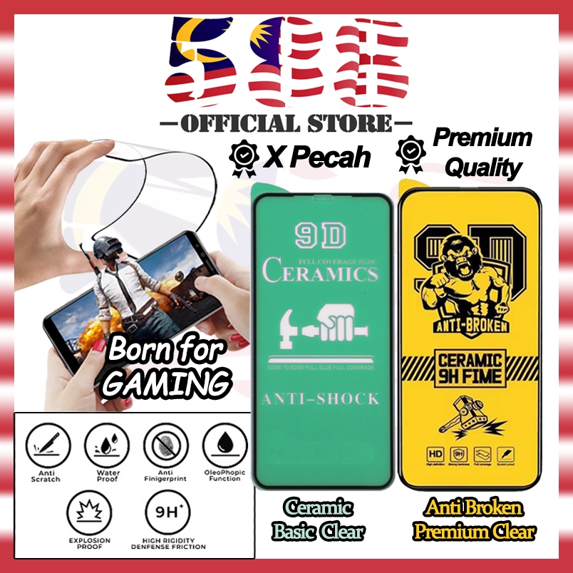 Gaming ZTE Blade A77/V80/A56/A55/A35/V50/V70 Design Vita/Nubia Air/ V60/Music 2 Ceramic Clear film