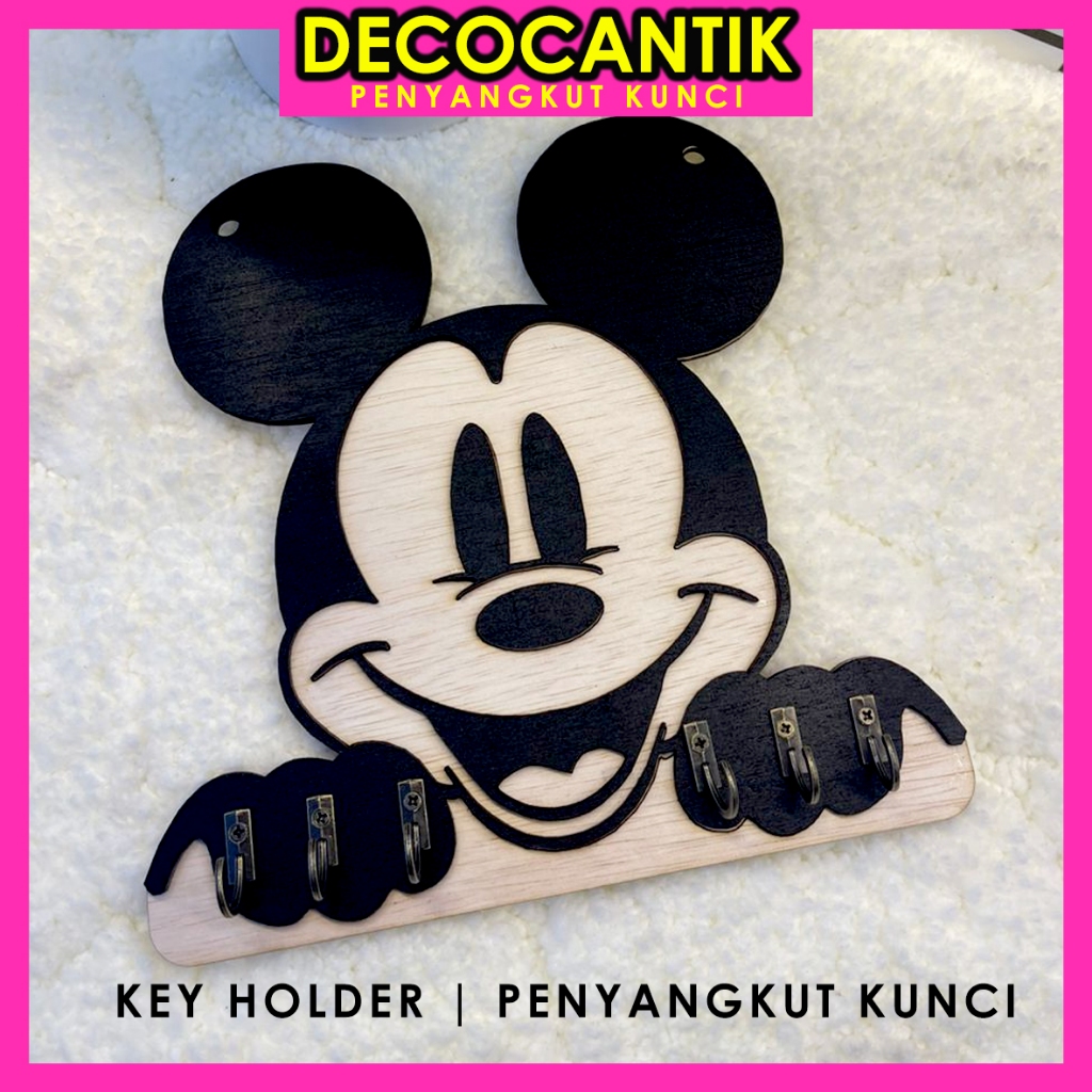 MICKEY MOUSE KEY HOLDER MICKEY MOUSE MINNIE KEY HOLDER